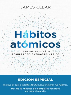 cover image of Hábitos atómicos (Edición española)